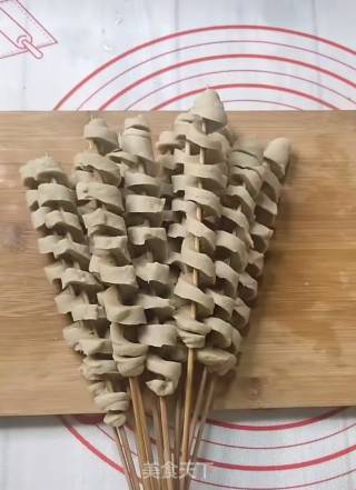家庭自制面筋的做法步骤：10