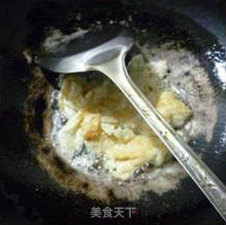 鸡蛋炒黑米年糕的做法步骤：8