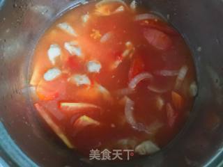 番茄鸡肉盖饭的做法步骤：7