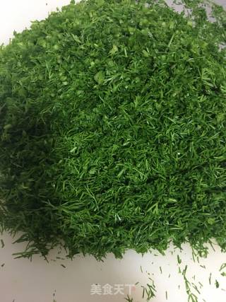茴香鸡蛋生煎包的做法步骤：2