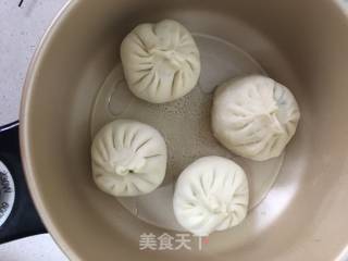 茴香鸡蛋生煎包的做法步骤：11