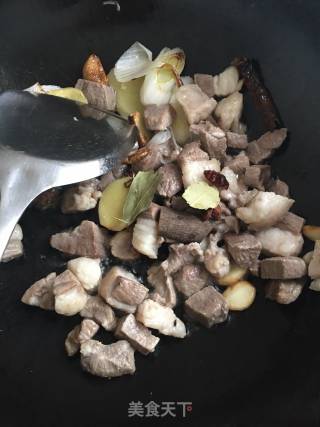 白萝卜炖羊肉的做法步骤：7