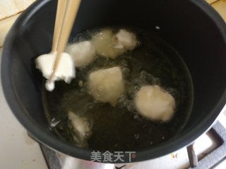 咸蛋黄杏鲍菇的做法步骤：5