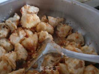 咸蛋黄杏鲍菇的做法步骤：9