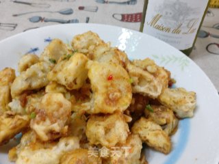 咸蛋黄杏鲍菇的做法步骤：10