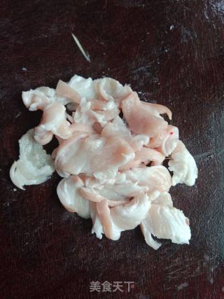 五花肉炒茭白的做法步骤：3