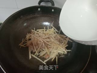 五花肉炒茭白的做法步骤：6