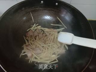 五花肉炒茭白的做法步骤：7