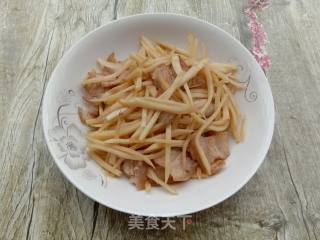 五花肉炒茭白的做法步骤：9