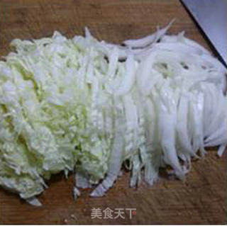 菜菜炒土豆的做法步骤：5