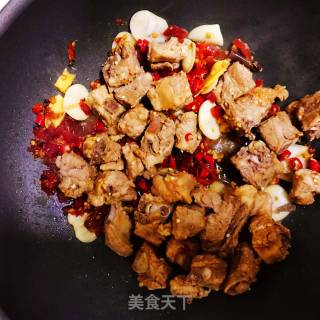 狗哥家的小煎排骨的做法步骤：7