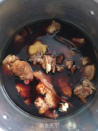 黄豆焖猪脚（高压锅）的做法步骤：6
