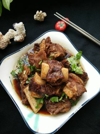 红烧牛排骨的做法步骤：7