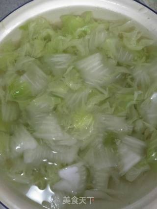 白菜木耳炒香菇的做法步骤：4