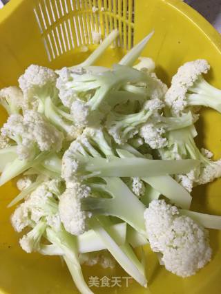 花菜炒腊肉的做法步骤：6