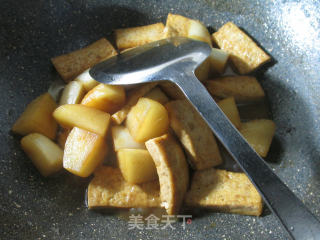 老豆腐烧萝卜的做法步骤：11