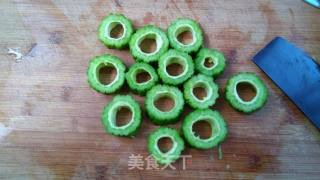 苦瓜蒸肉的做法步骤：2