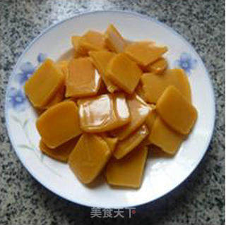 夜开花南瓜年糕汤的做法步骤：3