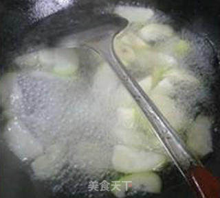 夜开花南瓜年糕汤的做法步骤：7