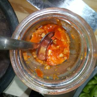 青椒炒腊肉的做法步骤：5