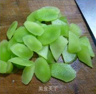 平菇莴笋日本豆腐的做法步骤：6
