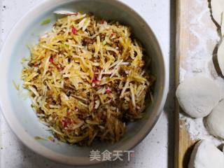 萝卜丝馅儿大饺子的做法步骤：6