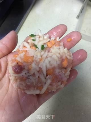 藕饼的做法步骤：5