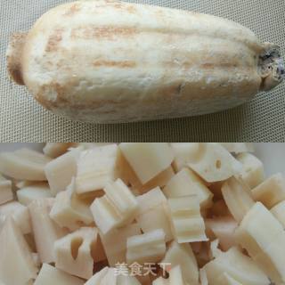 酸辣藕丁的做法步骤：1