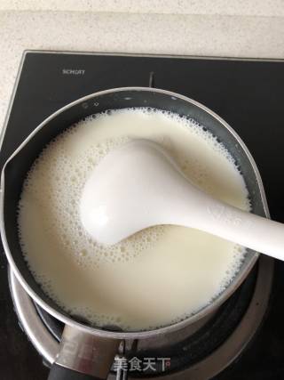 抹茶烤布丁的做法步骤：3