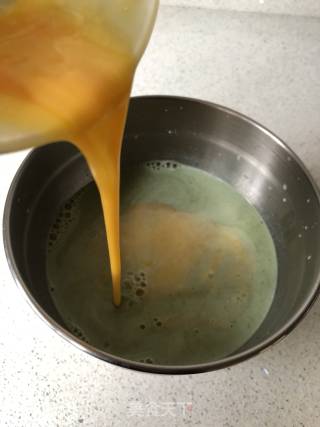 抹茶烤布丁的做法步骤：6
