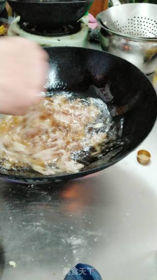 盖葱肉的做法步骤：4