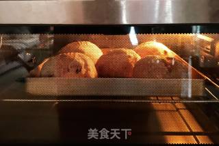 香蕉核桃黑麦软欧的做法步骤：15