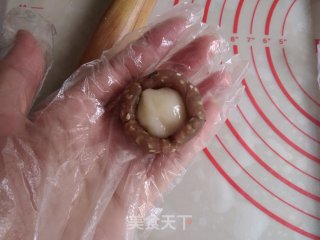 拉丝麻薯咸甜酥的做法步骤：8