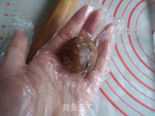 拉丝麻薯咸甜酥的做法步骤：9