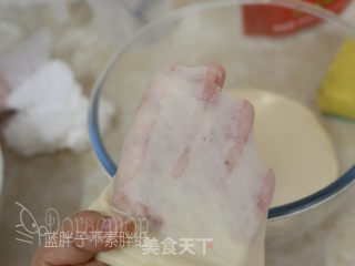 芝士培根咸香面包的做法步骤：4