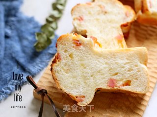 芝士培根咸香面包的做法步骤：19