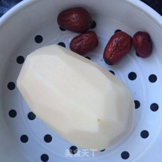 红枣莲藕露的做法步骤：1