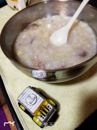鲜山药水鸭宝宝饭的做法步骤：4