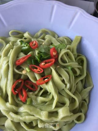 羊肉汤菠菜手擀面的做法步骤：28
