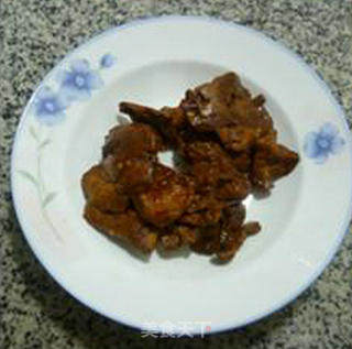 大蒜茭白炒豆腐干的做法步骤：3