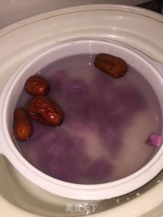 紫薯粥的做法步骤：4