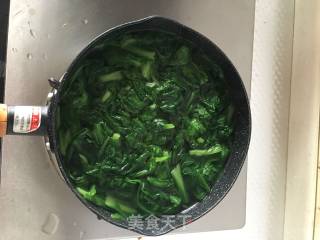 茼蒿汤的做法步骤：5