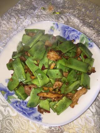 干煸四季豆的做法步骤：8