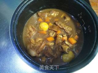 排骨板栗焖饭的做法步骤：8
