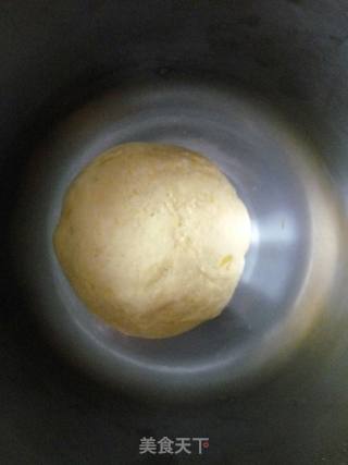 南瓜双色花卷的做法步骤：4