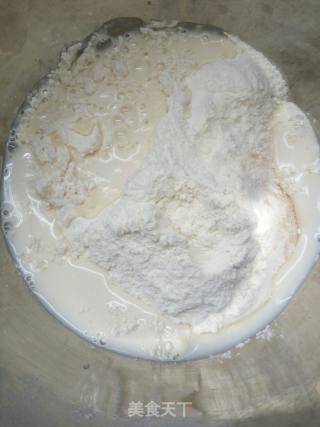 南瓜双色花卷的做法步骤：5