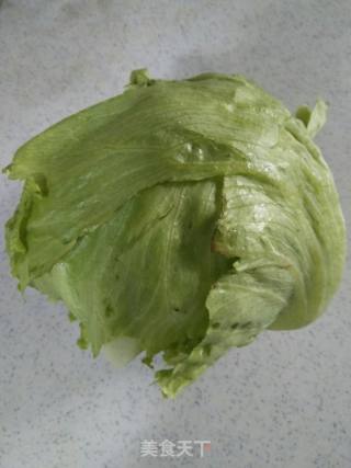 蒸西生菜的做法步骤：1