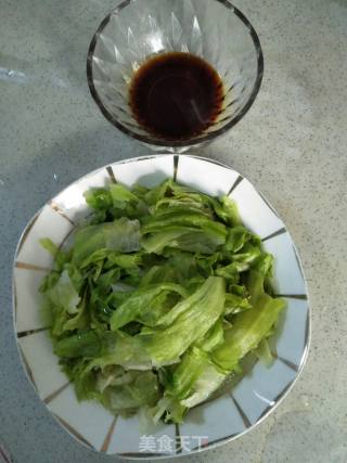 蒸西生菜的做法步骤：7