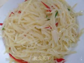 尖椒土豆丝的做法步骤：9