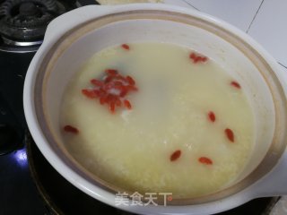虾仁海参小米粥的做法步骤：5